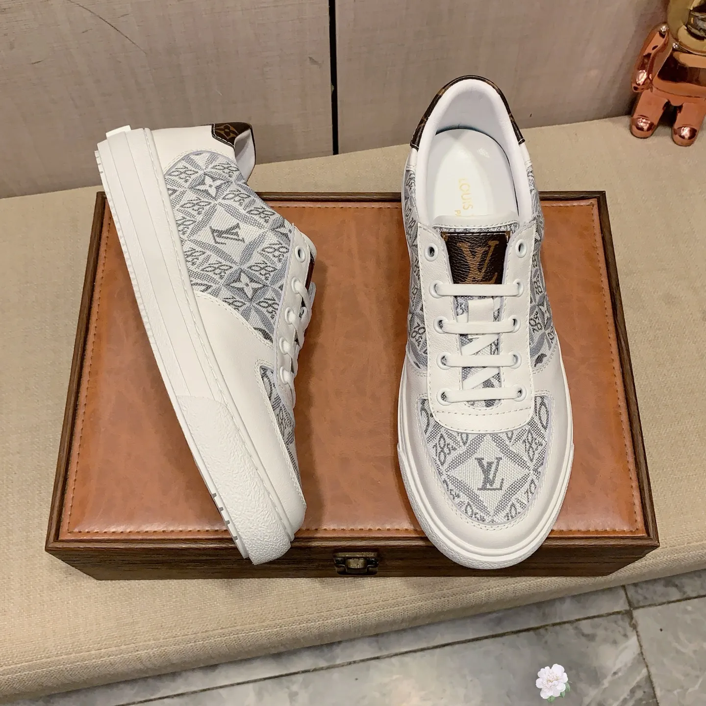 Men's Men's Shoes 💰400💰💰🎩🎩[Lightning][Lightning] "Lv*" Latest•hot style casual shoes, top brand [Seduce] luxury~purchase, top~quality. [Strong] The upper is made of imported breathable fabric with cowhide material ➕ breathable sheepskin feet (•) and fine workmanship. Original stylish and stylish soft rubber wear-resistant and non-slip outsole, light and comfortable on the feet, the real thing looks better when photographed, 0128: code: 38-44, 2️⃣ colors selected